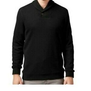 New Tasso Elba French Rib Shawl Collar Pullover